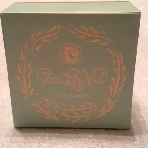 SPARTINA Sea La Vie Have Faith Cross Stud Earrings New in Box - Picture 2 of 6